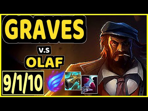 ALBETRAYBER (GRAVES) vs OLAF - 9/1/10 KDA JUNGLE GAMEPLAY - EUW Ranked GRANDMASTER