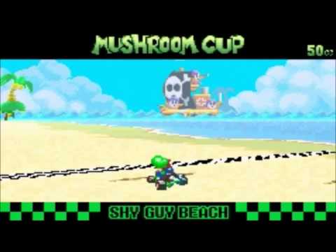 Mario Kart Super Circuit (Game Boy Advance, 2001, USA) Demo