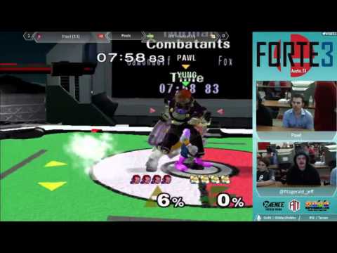 Forte3 Pools: Pawl (Ganon) vs Jeff Foxworthy (Fox)