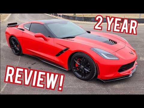 2 YEAR REVIEW OF OWNING MY C7 CORVETTE STINGRAY Z51!