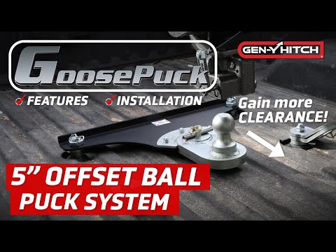 The GoosePuck Features and Installation! 2025 UPDATE | Innovative 5" Offset Ball Puck System