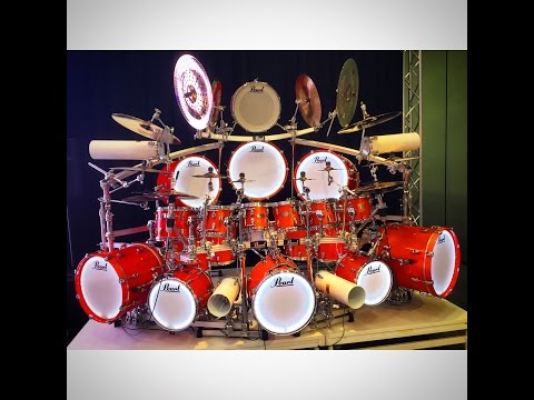 Crazy Pearl Drums @ NAMM 2015 - Pearl Booth Tour