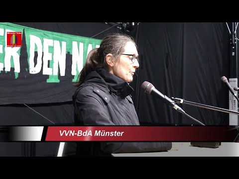 Kundgebung in Münster gegen den Rechtsruck - Rede VVN-BdA Münster