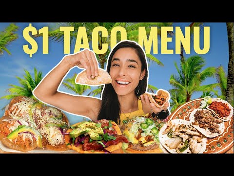 What to Eat in Mexico: Tulum’s BEST TACOS Food Guide