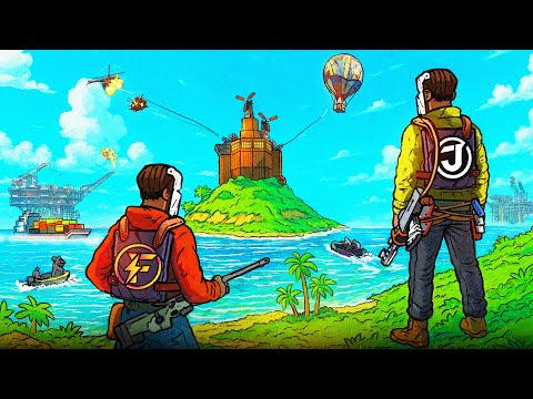 We CLAIMED the BEST ISLAND as a DUO in RUST