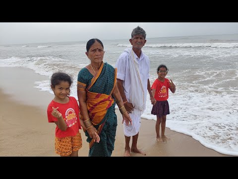 Chainnai beach with my parents