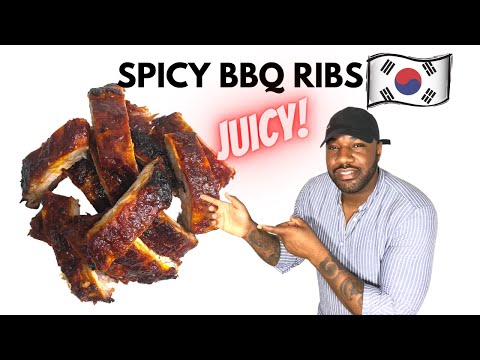 Spicy BBQ Glazed Pork Ribs Korean Style | EASY! TASTY! JUICY! | The John's Kitchen