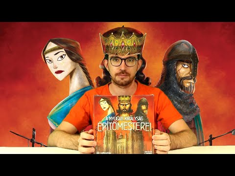 UNBOXING  A Nyugati királyság építőmesterei társasjáték - reflexshop