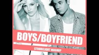 Britney Spears Vs. Justin Bieber - Boys/Boyfriend (Strobelight Mashup)