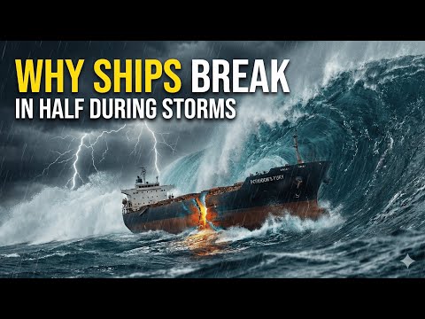 Why Ships Break in Half During Storms – Engineering Explained