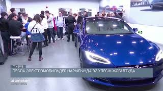 Тесла электромобильдер нарығында өз үлесін жоғалтуда /