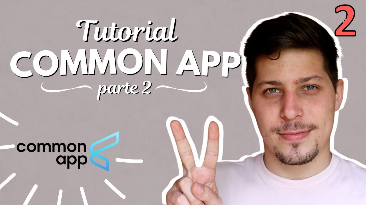 Como PREENCHER o COMMON APP - Tutorial (parte 2) | Vitor Lacerda