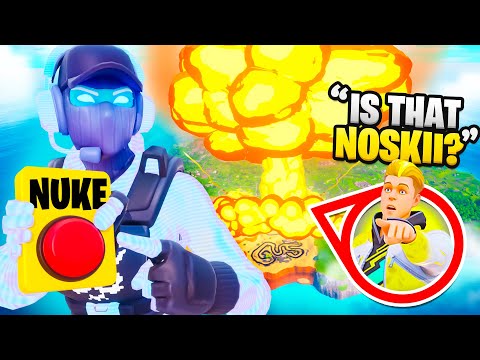 I Accidentally Nuked Lachlan on His Own Fortnite Map