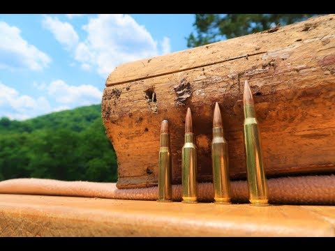 30-30 vs 6.5 creedmoor vs 308 vs 30-06 - PUBG in Real Life