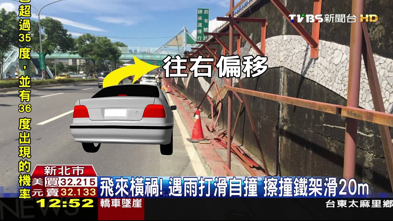 恐怖!「絕命終結站」翻版 鐵條插車妻死夫傷