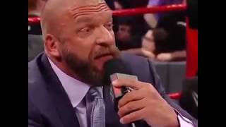 Motivational speech- Triple H  WWE  Seth Rollins