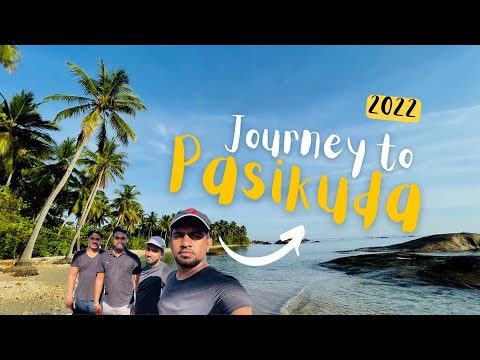 A Train Journey to The Most Amazing & Safest Coast in Asia | Pasikuda Batticoloa Kallady - Sri Lanka