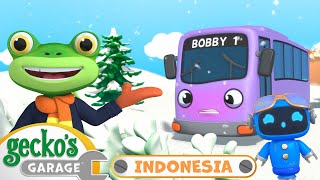 Download lagu Penyelamatan Gecko di Hari Natal | Garasi Gecko | Kartun Anak-Anak mp3