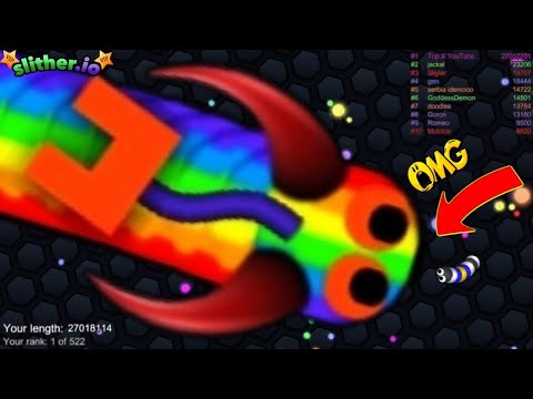Slither.io A.I. Devil Snake Vs Tiny Pro Snakes - Epic Skin Slitherio Vip Devil Best Gameplay