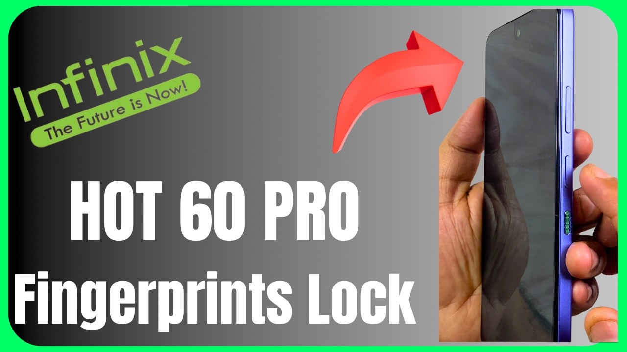 🔐 Infinix Hot 60i | Add Multiple Fingerprints in Seconds 📱