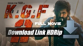 how to download kgf chapter 2 movie in hindi in 2022 | full movie hindi dubbed in HDRip |