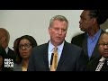 Watch NYC Mayor Bill de Blasio speak on Eric.