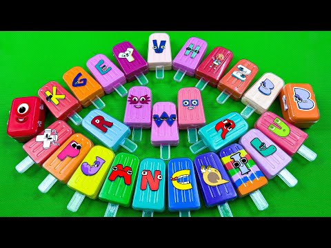 Alphabet Lore Slime Galaxy 🌀 Fun A-Z with Ice Cream Slime Colors Mixing! Satisfying Slime ASMR ✨💖