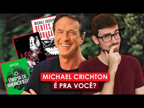 MICHAEL CRICHTON  mais que JURASSIC PARK? Li O ENIGMA DE ANDRMEDA e DENTES DE DRAGO para ver