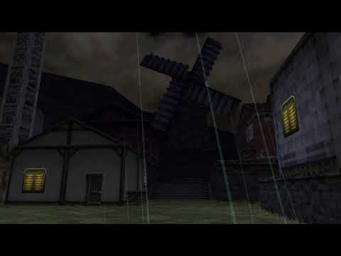 Ocarina of Time Ambiance - Kakariko Village (Thunderstorm) - 10 Hours