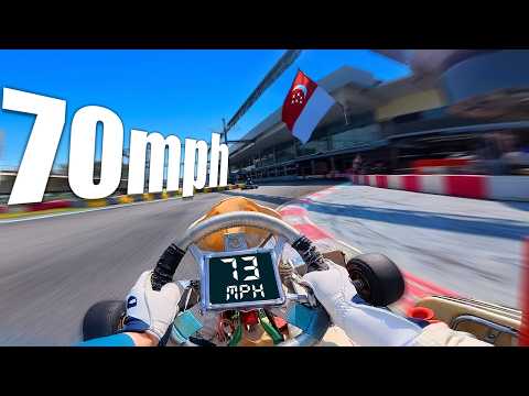 I Survived 70mph Go Karts at Singapore’s LAST Go Kart Track