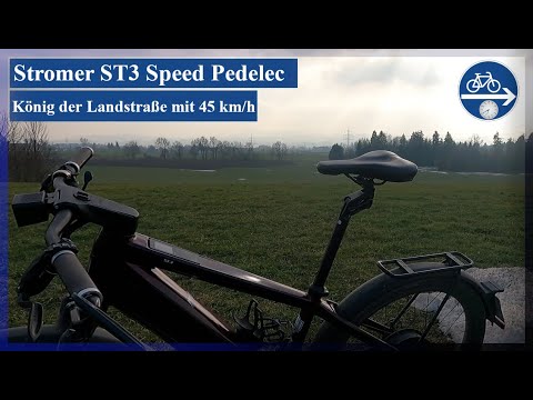 Stromer ST3 speed pedelec test ride on country roads