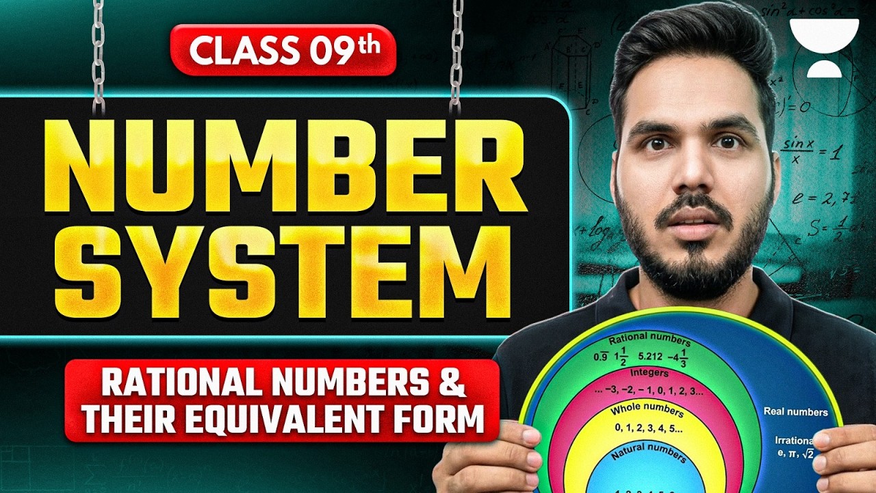 Number System Class 9 Maths Chapter 1 2027 | Introduction, Rational Numbers & their Equivalent Form