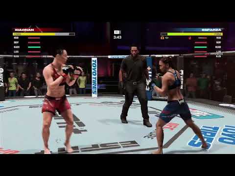 Yan Xiaonan vs Carla Esparza – Strawweight Battle | UFC 5 #mma #ufc #ufc5