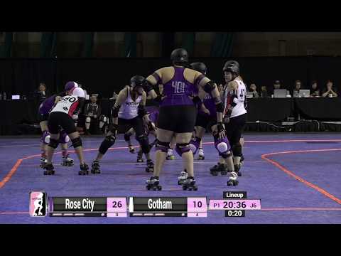 Gotham vs Rose City - 2019 International WFTDA Championships Game 13
