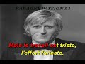 KARAOKE NINO FERRER . Justine  1969  KARAOKE PASSION 51