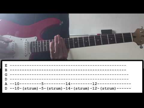 Muse - Mercy - Guitar Lesson