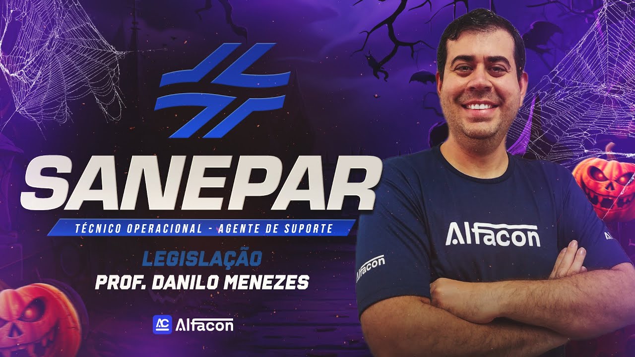 Concurso Sanepar - Edital Aberto - Téc. Operacional - Legislação: Lei Federal nº 11.445/2007-AlfaCon