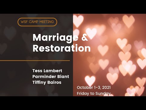 WSF October 2021: 1. TB: Paying Tribute - 3/10/2021