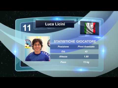Convocati Europei UEFS 2016: Luca Licini
