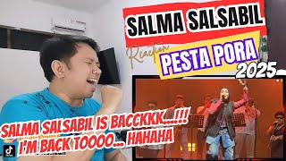 Download lagu SALMA SALSABIL @PESTAPORA 2025 - GIL44444....CHORDNYA GAK ADA AMPUUUNNN!!❗REACTION mp3