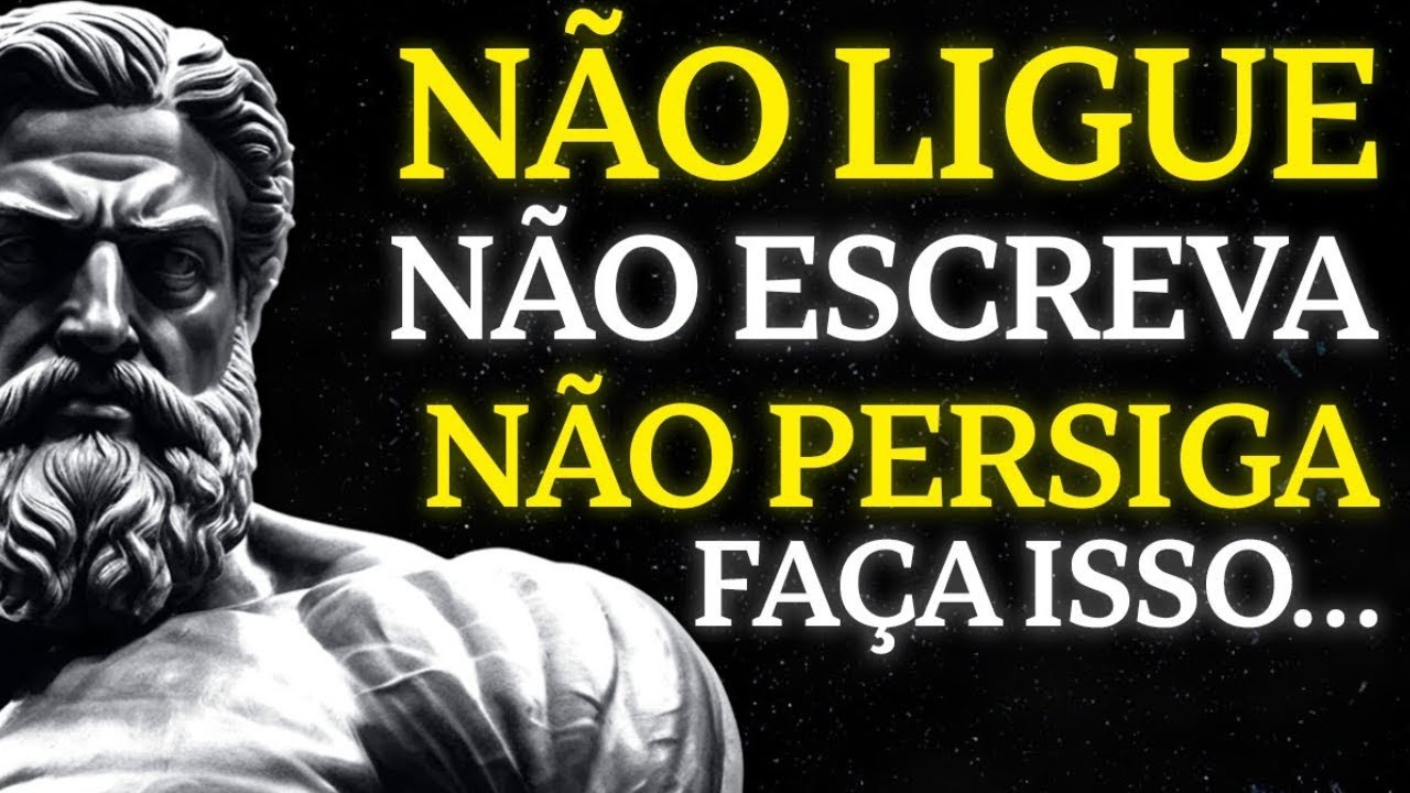 COMO SUPERAR QUANDO FOR REJEITADO EM 10 PASSOS | ESTOICISMO