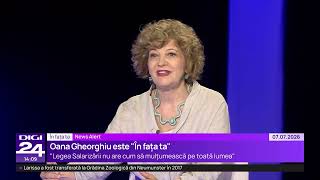 În fața ta. Câtă încredere mai are Oana Gheorghiu în Nicușor Dan: „Cred că a făcut o greșeală”