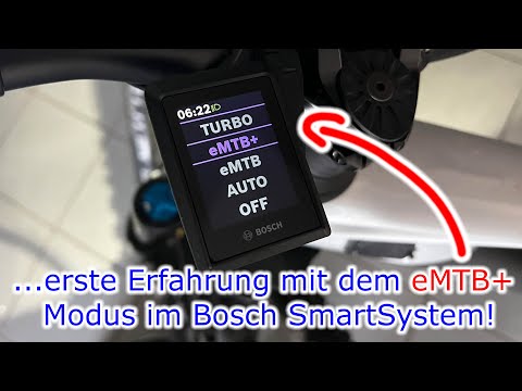 My first experience with the eMTB+ mode on the Bosch SmartSystem eBike