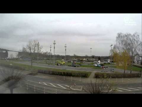 Zeltaufbau SV Germania Weingarten (1. Tag)