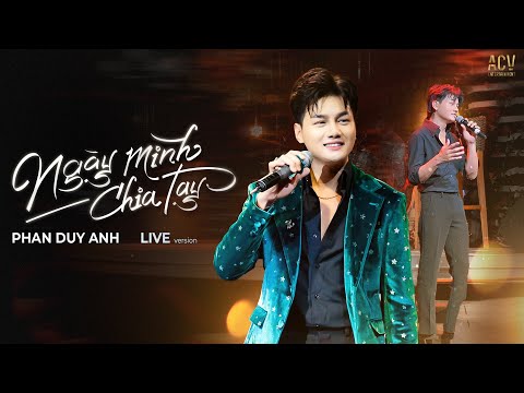 xin mưa ngừng rơi cho vơi nỗi buồn... Ngày Mình Chia Tay - Phan Duy Anh Hát Live SIÊU HAY Tại Trixie
