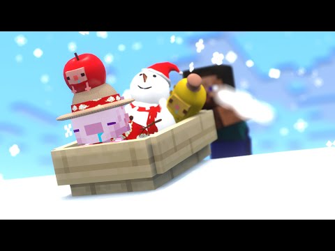 Extreme Parotter's MINECRAFT Snow man⛄ Animation