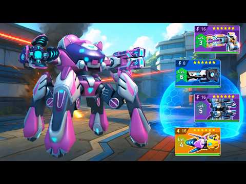 Arachnos & Pulse Cannon 8, Howler 16, Quantum Gun 16, Helix Rack 16 - Mech Arena