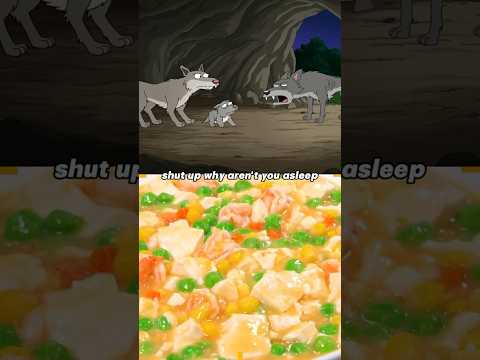 Daddy wolf arguing #familyguy #shorts
