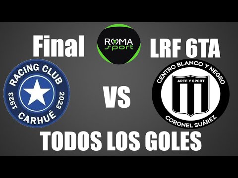 Todos los goles de la Final LRF - Racing contra Blanco y Negro - 6ª división