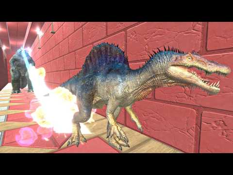 Wich Animal can Survive? Alley of Death - Run Away From Godzilla 2014